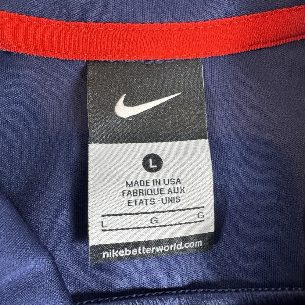 Nike Full Zip UCONN Huskies Vest Women's Navy & Red Size L - Picture 3 of 9